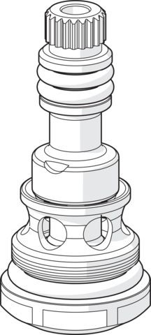 Hansa Temperatureinstellsatz HANSA 59914733 lead-free 59914733 von Hansa