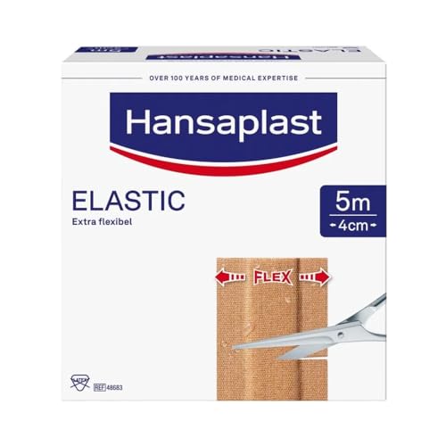 Hansaplast 2684 Verbände, Elastic, 4 cm x 5 m von Hansaplast