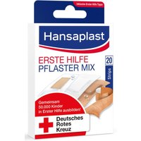 Hansaplast Pflaster beige, weiß von Hansaplast
