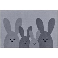 HANSE Home Fußmatte "Bunny Family", rechteckig von Hanse Home