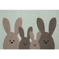 HANSE Home Fußmatte "Bunny Family", rechteckig von Hanse Home