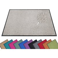 HANSE Home Fußmatte "Wash & Clean", rechteckig, 7 mm Höhe, Schmutzfangmatte, Türmatte, In- und Outdoor, Teppich, Läufer, waschbar von Hanse Home