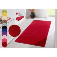 HANSE Home Teppich "Fancy", rechteckig, 7 mm Höhe, Kurzflor, Läufer, uni, gekettelt, Wohnzimmer, Schlafzimmer, Esszimmer HANSE Home Teppich "Fancy", rechteckig, 7 mm Höhe, Kurzflor, Läufer, uni, gekettelt, Wohnzimmer, Schlafzimmer, Esszimmer von Hanse Home