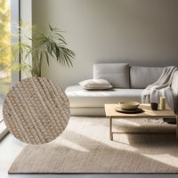 HANSE Home Teppich "Dhaka Juteteppich" rechteckig 5 mm Höhe Läufer, handgewebt, Jute, Wolle, Natur, Wohnzimmer, Flur, Klassisch HANSE Home Teppich "Dhaka Juteteppich" rechteckig 5 mm Höhe Läufer, handgewebt, Jute, Wolle, Natur, Wohnzimmer, Flur, Klassisch von Hanse Home