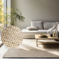 HANSE Home Teppich "Jaipur Juteteppich, als Läufer und in Rund" rechteckig 10 mm Höhe 100% Naturfaser, Wohnzimmer, Esszimmer, Schlafzimmer, GRS HANSE Home Teppich "Jaipur Juteteppich, als Läufer und in Rund" rechteckig 10 mm Höhe 100% Naturfaser, Wohnzimmer, Esszimmer, Schlafzimmer, GRS von Hanse Home