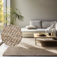 HANSE Home Teppich "Jaipur Juteteppich, als Läufer und in Rund" rechteckig 10 mm Höhe 100% Naturfaser, Wohnzimmer, Esszimmer, Schlafzimmer, GRS HANSE Home Teppich "Jaipur Juteteppich, als Läufer und in Rund" rechteckig 10 mm Höhe 100% Naturfaser, Wohnzimmer, Esszimmer, Schlafzimmer, GRS von Hanse Home