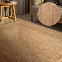 HANSE Home Teppich "Sharmila Juteteppich" rechteckig 9 mm Höhe 100% Jutefaser, Natur, Wohnzimmer, Esszimmer, Flur, Boho, Skandi HANSE Home Teppich "Sharmila Juteteppich" rechteckig 9 mm Höhe 100% Jutefaser, Natur, Wohnzimmer, Esszimmer, Flur, Boho, Skandi von Hanse Home