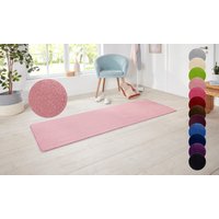 HANSE Home Teppich "Shashi" rechteckig 8,5 mm Höhe Kurzflor, Unifarben, Läufer, weich, Esszimmer, Kinderzimmer, Flur von Hanse Home