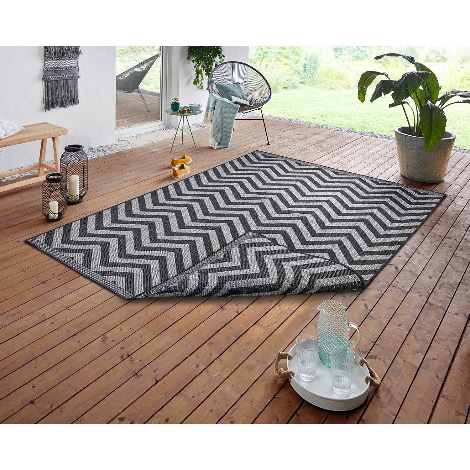 In-/Outdoorteppich Palma von Hanse Home