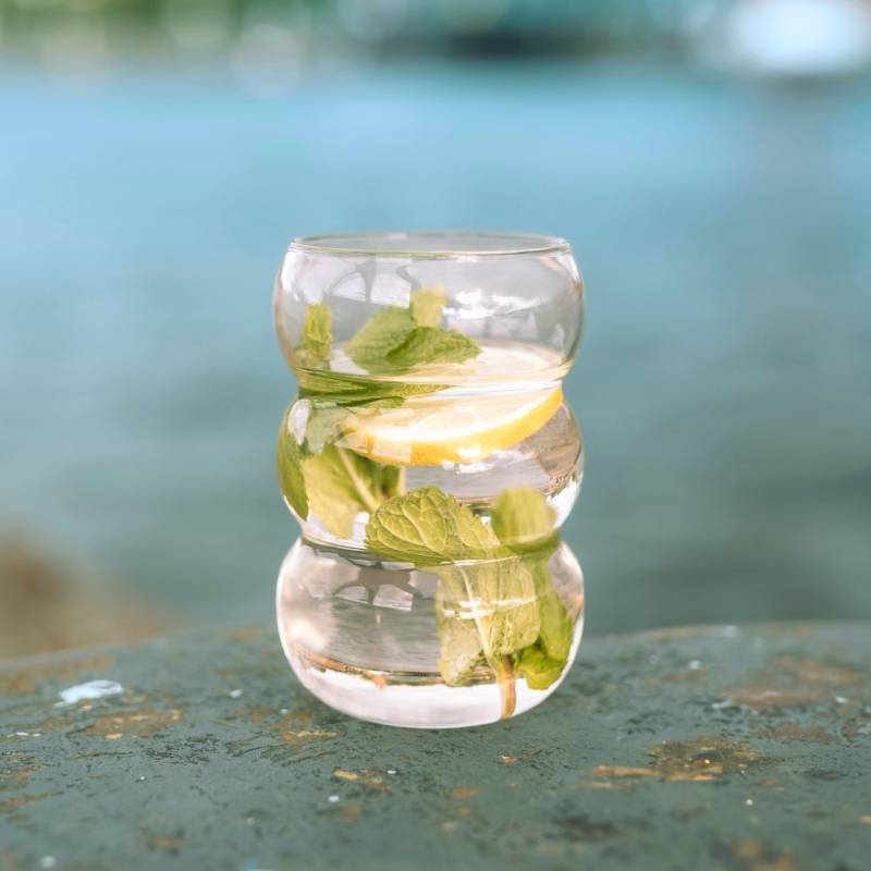 Hanse Stilwerft Glas Milano Long 6er Set, 450ml Füllmenge, für Heiß- und Kaltgetränke von Hanse Stilwerft