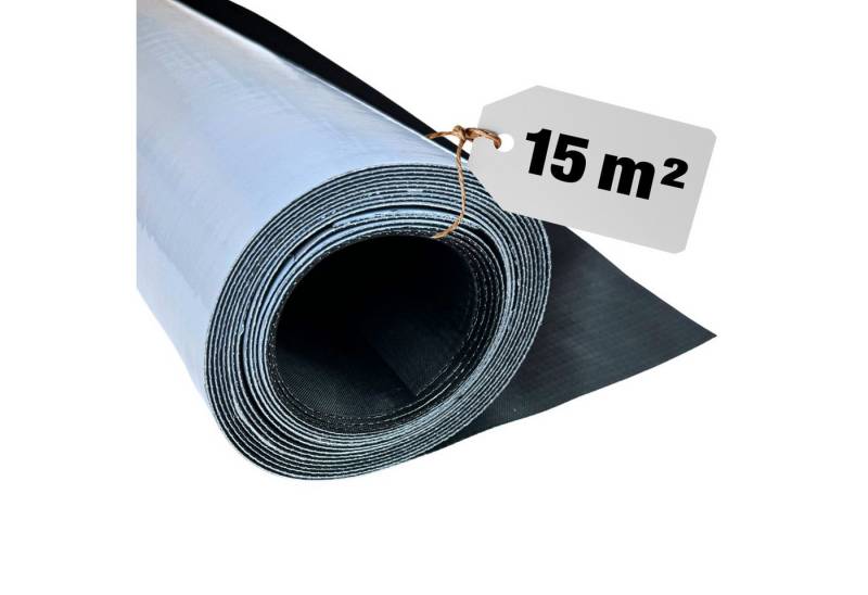 Hanse Syntec Systems Dachbahn Dachfolie selbstklebendes EPDM "EasyStick"- 5m² Dachbahn, KSK, (15-St), selbstklebend, 100x500cm, schwarz von Hanse Syntec Systems