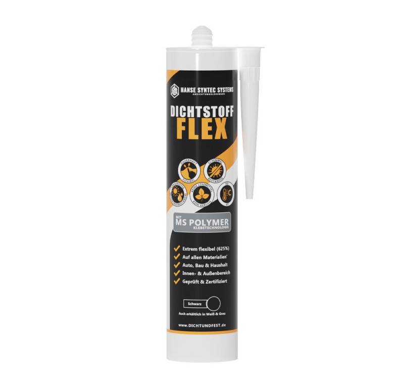 Hanse Syntec Systems Dichtstoff FLEX, MS Polymer, flexibler Fugendichtstoff, Innen & Außen von Hanse Syntec Systems