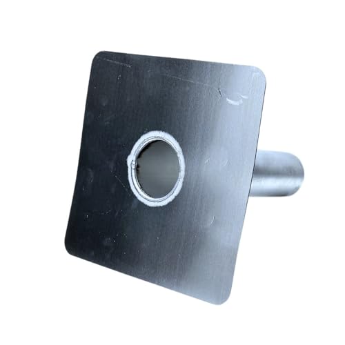 Universal ALU Dachablauf DN75 330mm für Flachdach, Entwässerung, Dachgully, Dachablauf von Hanse Syntec Systems