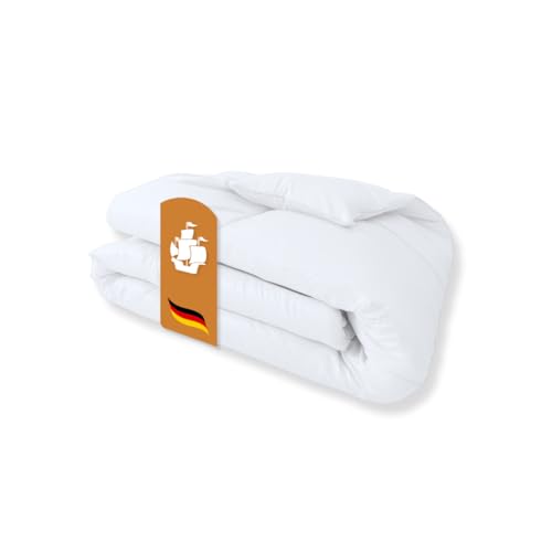 Hanse Select Bettdecke Federfrei 135x200 cm –Hypoallergene Decke mit perfektem Schlafklima wie im Luxushotel – vegan, mit High-Tech-3D-Luxus-Synthetik Faser, Made in Germany, Wärmeklasse: Normal Hanse Select Bettdecke Federfrei 135x200 cm –Hypoallergene Decke mit perfektem Schlafklima wie im Luxushotel – vegan, mit High-Tech-3D-Luxus-Synthetik Faser, Made in Germany, Wärmeklasse: Normal von Hanse