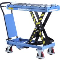 HanseLifter Hubtischwagen mit Rollenbahn, Tragf.: 500 kg, Typ: SPR500 von HanseLifter