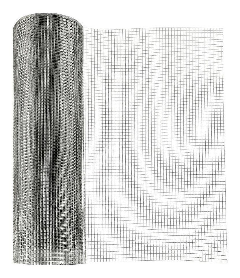 Hanseatischer Drahthandel Schweißgitter, Punktgeschweißte Gitter 25m A2 20 x 20 x 1 x 1000 mm von Hanseatischer Drahthandel