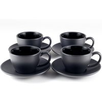 Cappuccino Tassen | Schwarz von Hansekueche