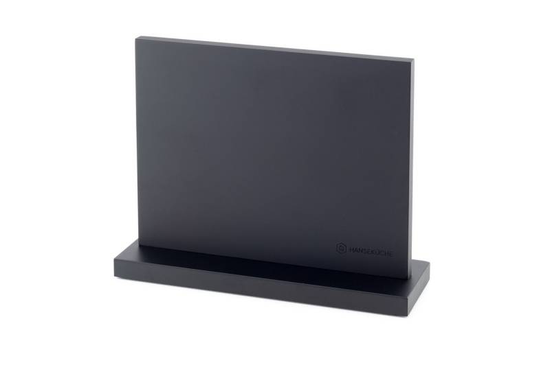 Hanseküche Magnet-Messerblock Messerblock magnetisch aus Akazien- oder Bambusholz (1tlg), Stabiler Stand mit Gummiknöpfen von Hanseküche