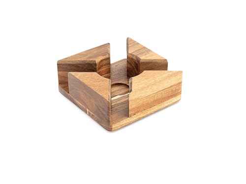 Hanseküche Stövchen aus Holz - Natürlicher Kaffee- & Teewärmer/Handgefertigtes Stövchen für Teekanne, Speisen- & Teekannenwärmer mit Teelicht/Großes Tee Stövchen Hanseküche Stövchen aus Holz - Natürlicher Kaffee- & Teewärmer/Handgefertigtes Stövchen für Teekanne, Speisen- & Teekannenwärmer mit Teelicht/Großes Tee Stövchen von Hanseküche
