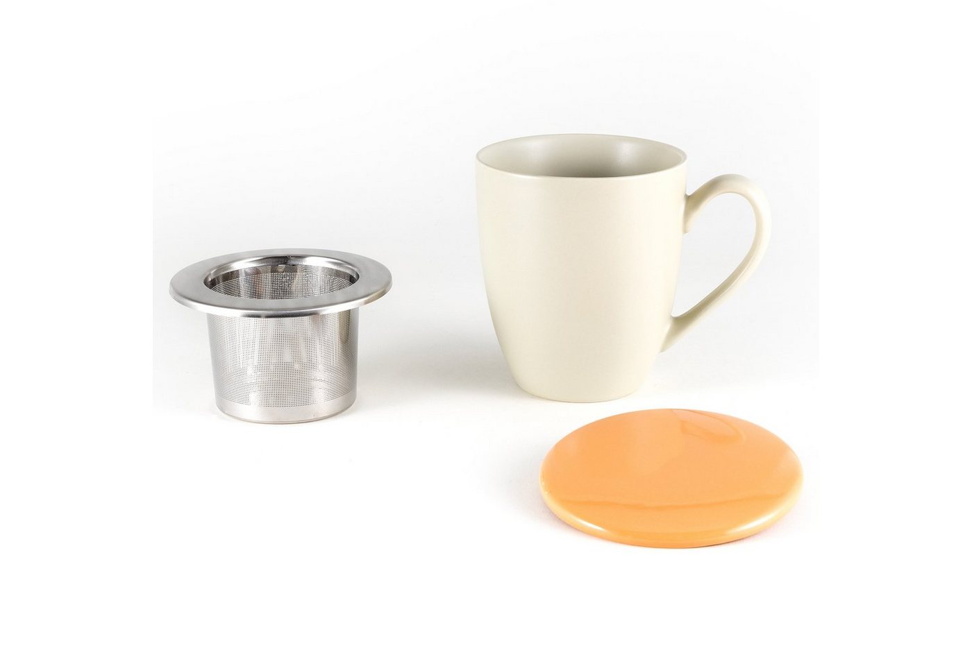 Hanseküche Tasse Teetasse mit Deckel und Sieb – XXL Teebecher 650ml, Keramik, mit Ultrafeinfilter, Thermoeffekt, Dickwandige Keramik Hanseküche Tasse Teetasse mit Deckel und Sieb – XXL Teebecher 650ml, Keramik, mit Ultrafeinfilter, Thermoeffekt, Dickwandige Keramik von Hanseküche