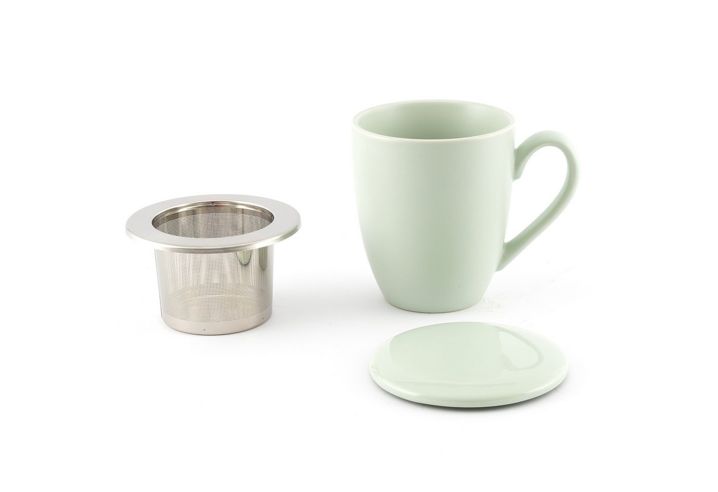 Hanseküche Tasse Teetasse mit Deckel und Sieb – XXL Teebecher 650ml, Keramik, mit Ultrafeinfilter, Thermoeffekt, Dickwandige Keramik Hanseküche Tasse Teetasse mit Deckel und Sieb – XXL Teebecher 650ml, Keramik, mit Ultrafeinfilter, Thermoeffekt, Dickwandige Keramik von Hanseküche