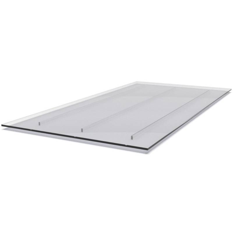 Hansen Werbetechnik Lichtschachtabdeckung Lichtschachtabdeckung flach mit Stegen LSA-FMST, LxB 90 x 45 cm, LxB 90 x 55 cm, LxB 110 x 45 cm, LxB 110 x 55 cm von Hansen Werbetechnik