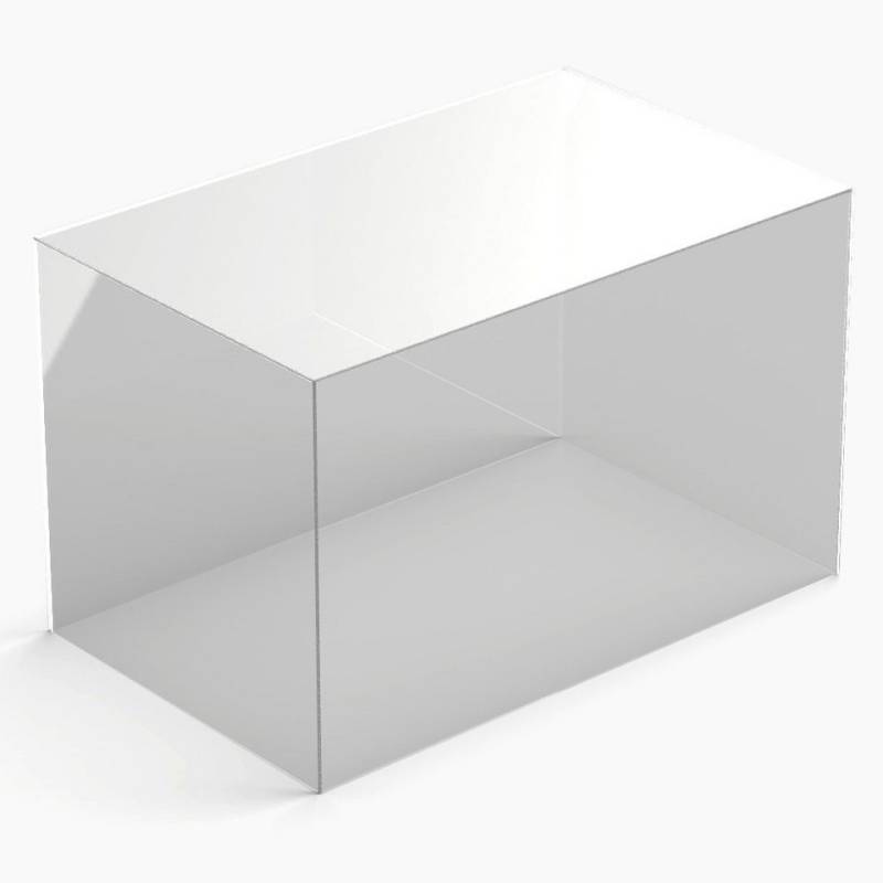 Hansen Werbetechnik Vitrinenaufsatz Schaukasten / Haube aus Acrylglas rechteckig HBR von Hansen Werbetechnik