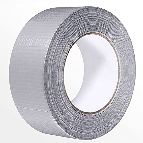 Hansepack24 1 Rolle 48mm x 50m Gewebeband Panzertape Gaffa Tape silber grau von Hansepack24