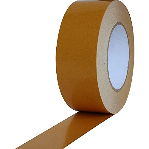 Hansepack24 24 Rollen 50mm x 25m doppelseitiges Klebeband Verlegeband von Hansepack24