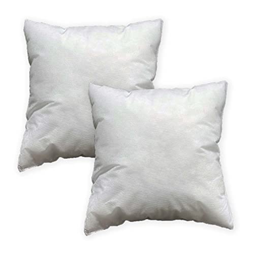 Hansepack24 2er Set Kissenfüllung 45 x 45 cm, Innenkissen Füllkissen Kopfkissen Sofakissen (Weiß) von Hansepack24