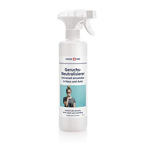 Hanse Pro Geruchsneutralisierer, 1 x 500 ml I Geruchs-Entferner I für Textilien, Wohnung und Auto I entfernt Gerüche von Hund und Katze von Hanse Pro