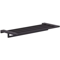 Hansgrohe - AddStoris - Ablage mit Handtuchhalter, Länge 65 cm, schwarz matt 41751670 von Hansgrohe