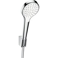 Hansgrohe - Croma Select s 1-strahliges Handbrauseset mit Wandhalterung und 125 cm Brauseschlauch (26420400) von Hansgrohe