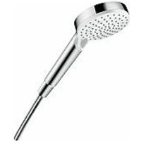 Hansgrohe - Crometta Vario Handbrause 26332400 weiss chrom, EcoSmart, Duschkopf von Hansgrohe