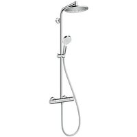 Crometta s 240 1 Strahl Duschsäule, mit Thermostatmischer, Chrom - Hansgrohe von Hansgrohe