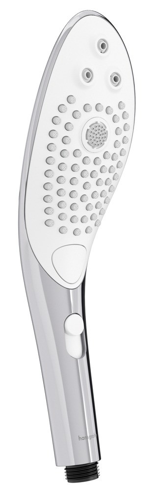 Handbrause Womanizer Wave chrome wassersparend von Hansgrohe