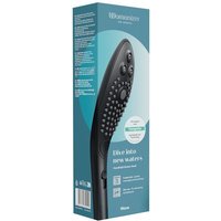 Handbrause Womanizer Wave schwarz wassersparend Duschbrausen & -köpfe von Hansgrohe