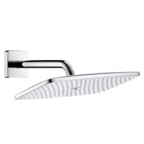 hansgrohe Raindance E 360 Air Duschkopf, Kopfbrause für Wandmontage, Chrom, 1 Strahlart von hansgrohe