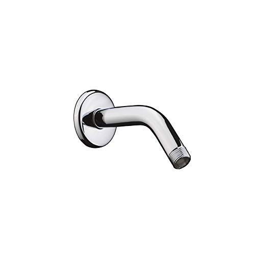 hansgrohe Brausearm 128mm, Chrom, Aus Chrom von hansgrohe