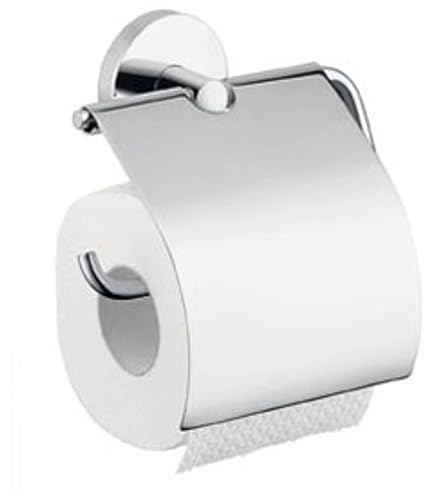hansgrohe Papierrollenhalter mit Abdeckung, Zubehör, Chrom hansgrohe Papierrollenhalter mit Abdeckung, Zubehör, Chrom von Hansgrohe