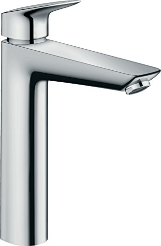 Hansgrohe – 71012000 – Badezimmer-Waschtisch-Armatur für Waschschüsseln Hohe mycube XL, Chrom von hansgrohe