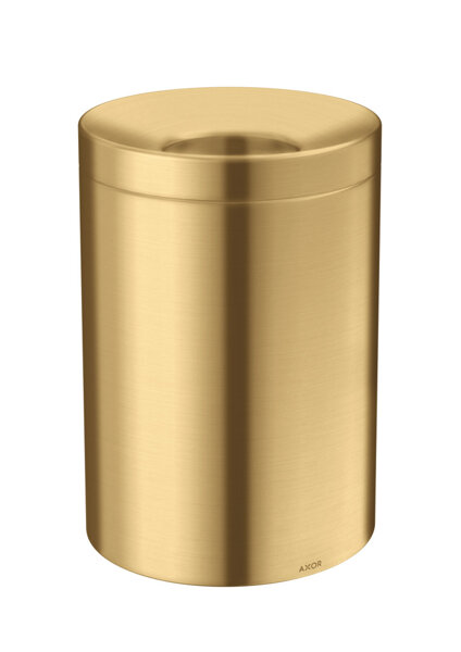 Hansgrohe AXOR Universal Circular Abfalleimer, 42872, Farbe: Brushed Gold Optic von Hansgrohe