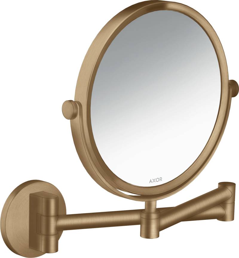 hansgrohe AXOR UNIVERSAL Circular Rasierspiegel, schwenkbar, neigbar, 42849140 von Hansgrohe
