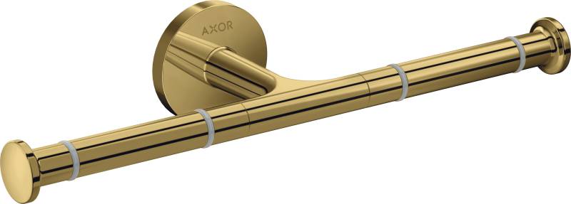 hansgrohe AXOR UNIVERSAL Circular Toilettenpapierhalter, doppelt, 42857990 von Hansgrohe