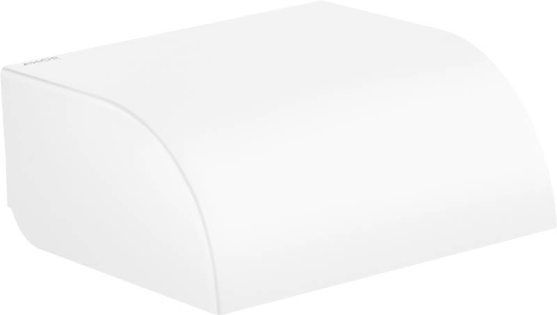 hansgrohe AXOR UNIVERSAL Circular Toilettenpapierhalter mit Deckel, 42858700 von Hansgrohe
