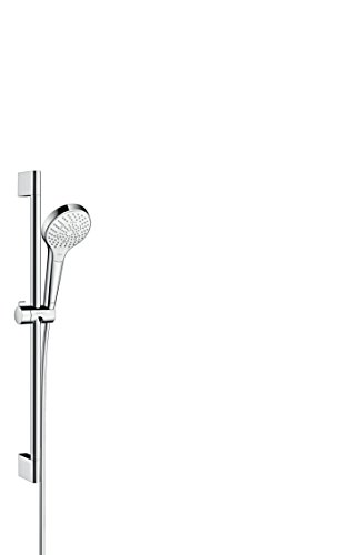 hansgrohe Croma Select S Duschset 0,65m, 3 Strahlarten, Weiß/Chrom von hansgrohe