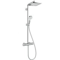Hansgrohe Crometta E 240 1 Strahl EcoSmart Showerpipe Duschsäule (HG-27281000) von Hansgrohe