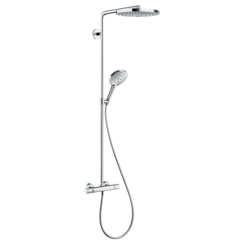 hansgrohe Raindance Select S 240 Duschsystem (2 Strahlarten) Weiß/Chrom von hansgrohe