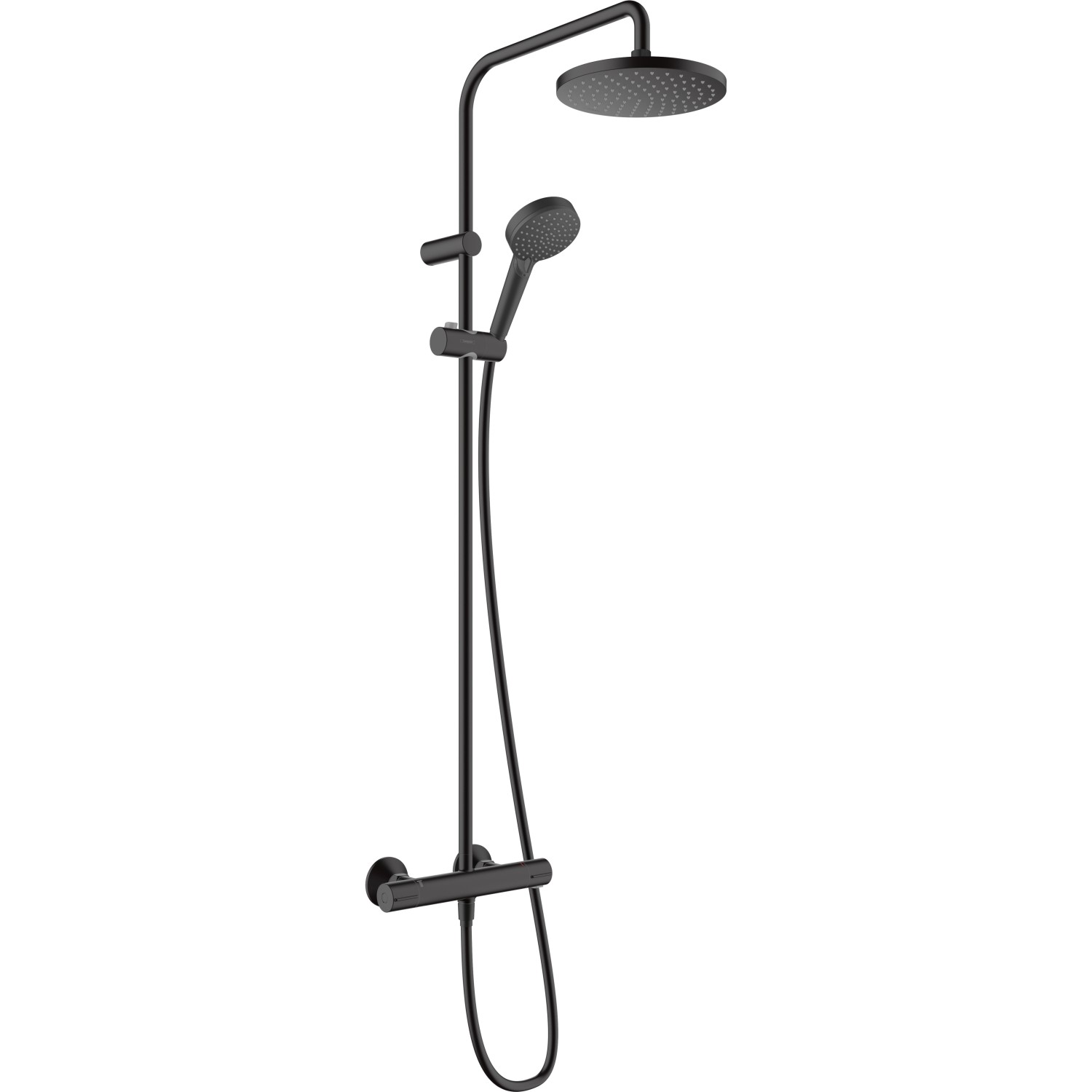 Hansgrohe Duschsystem Vernis Blend 200 EcoSmart mit Thermostat Mattschwarz Hansgrohe Duschsystem Vernis Blend 200 EcoSmart mit Thermostat Mattschwarz von Hansgrohe