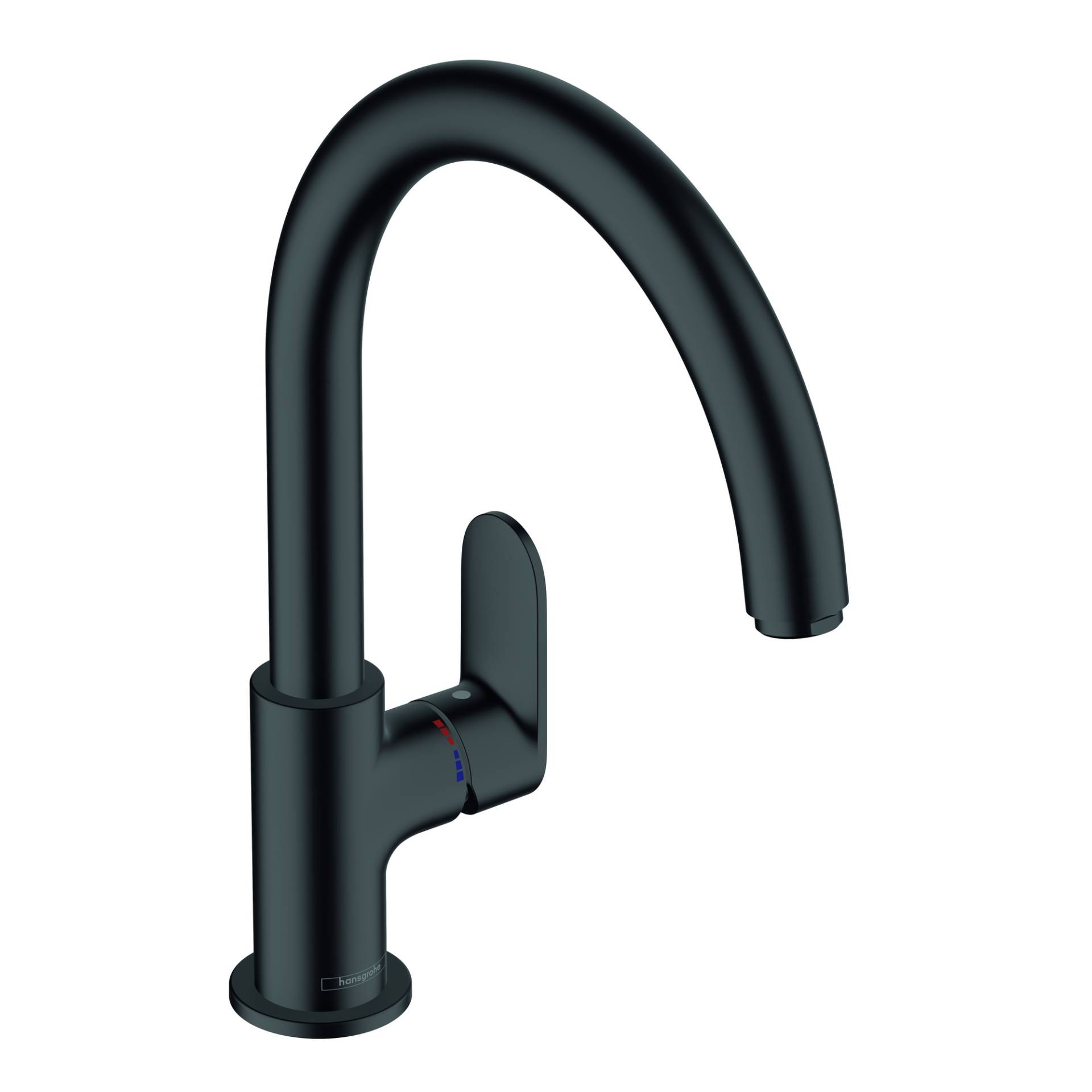 Hansgrohe Einhebel-Küchenarmatur 'Vernis Blend 210' mattschwarz von Hansgrohe